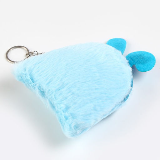 Брелок-кошелёк детский «Зверята», мягкая игрушка, 10 см, виды МИКС