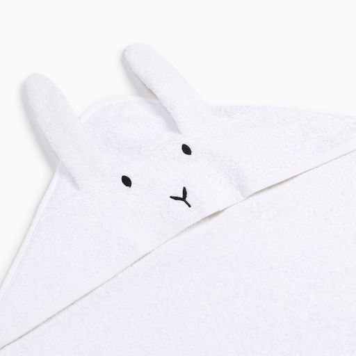 Набор Крошка Я (полотенце-уголок, рукавица, нагрудник), белый, 100% хл, 360 гр/м2  фото 11
