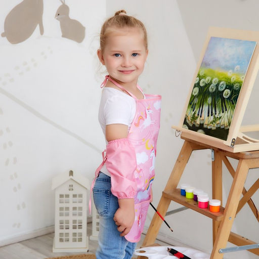 Фартук с нарукавниками детский Этель «Единорог», 49×39 см