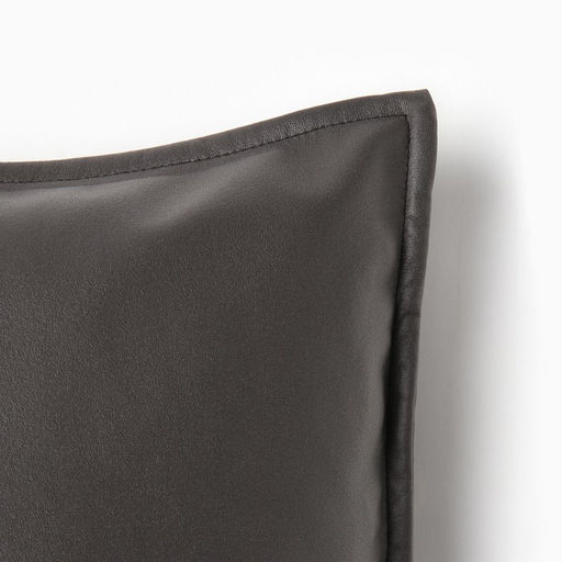 Чехол на подушку Этель кожзам 45*45 см, черный  фото 2
