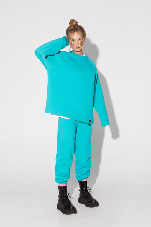 Свитшот Pirs 4992 мятный  фото 2