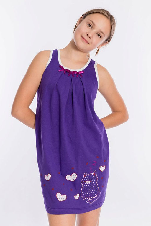 Сорочка М22031Па Сирень - Елена фото 4