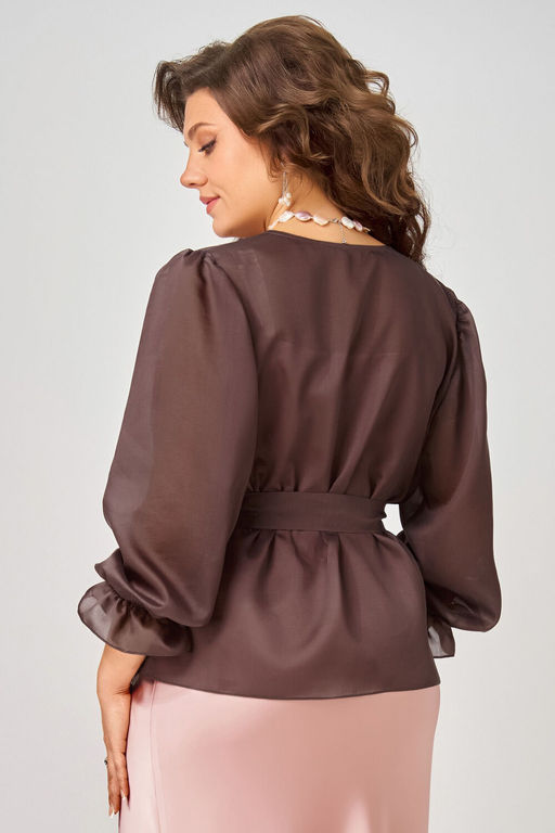 Блуза FITA 20762 шоколад