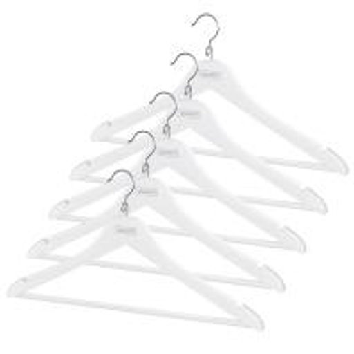 VAL JB-16614S5 Вешалка дер., 44.5*23*1.2см, набор 5шт., c перекл., крюч.д/экон.места, JAPANESE BLACK, шт - Valiant фото 15