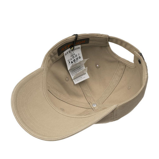 Бейсболка STETSON арт. 7711101 BASEBALL CAP COTTON (бежевый)  фото 3