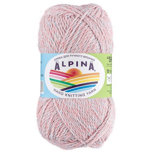 Пряжа ALPINA SHEBBY 100% хлопок 10 шт. х 50 г 150 м  7 м СК/Распродажа