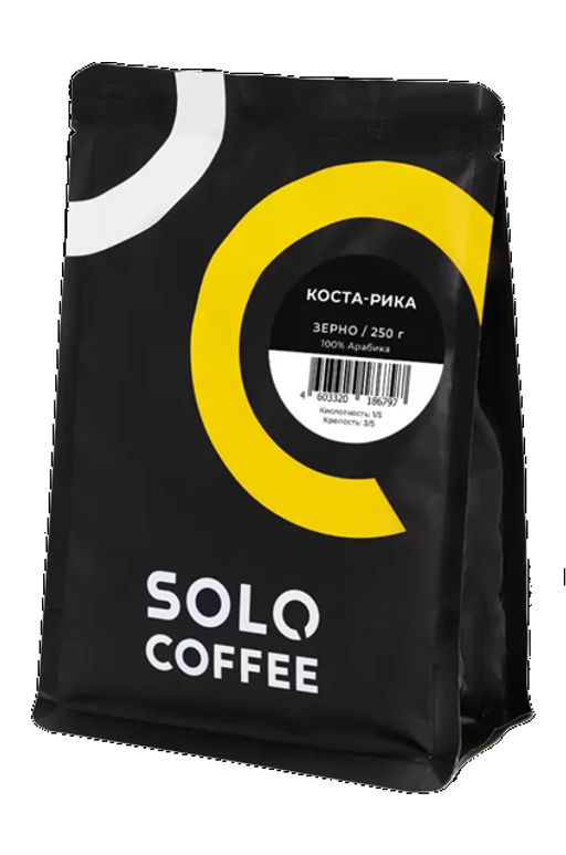 Кофе в зернах Solo Coffee Коста-Рика Веранеро (100% арабика), свежеобжаренный  фото 5