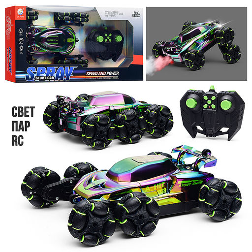 Машина "Неоновый движ" р/у, 27 MHz, в коробке