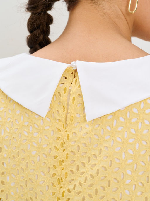 Комплект,сарафан и блузка MR029SS3 yellow - Maxroses фото 5
