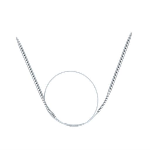 Спицы GAMMA круговые MKS сталь d 3.5 мм 40 см 1 шт с металлической леской фото 4