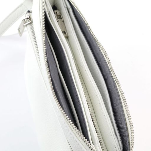 Женская кожаная сумка 6291-3 Вайт - Cidirro фото 4