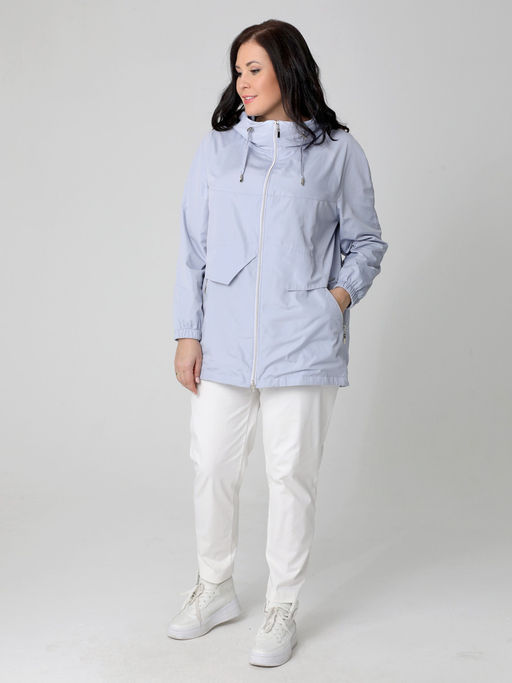 24143 Ветровка серо-голубой - Dizzyway фото 5
