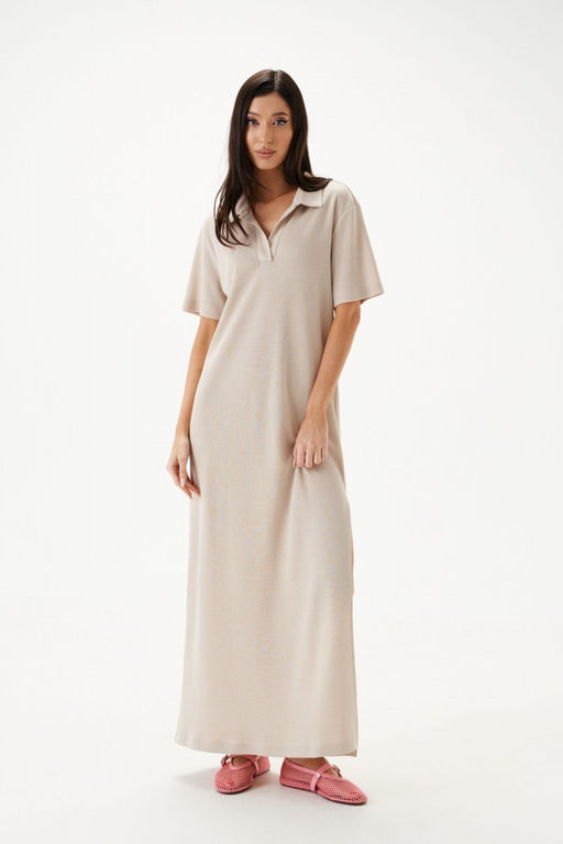 Платье Annete А3662 из вискозы бежевое