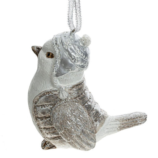 Фигурка декоративная "Птичка", L7 W5,5 H9 см, 2в.