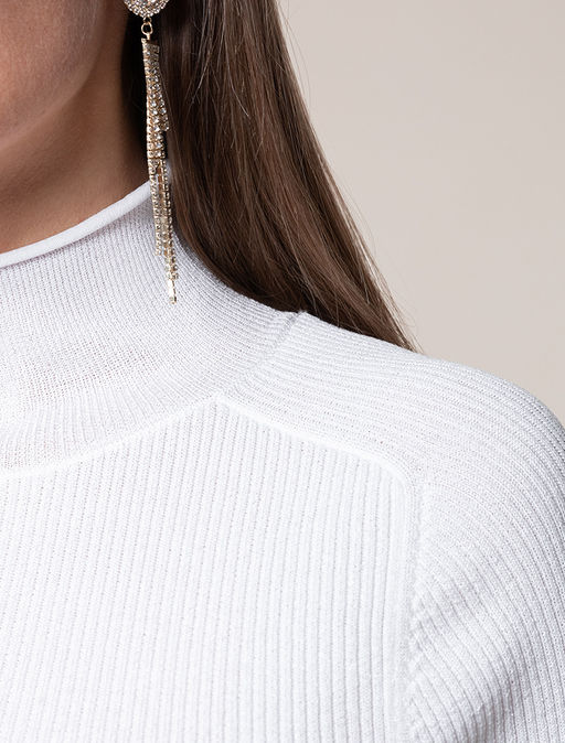 D34.194 Свитер женский белый - Vilatte фото 2