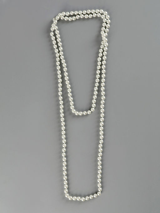 Карнавальный костюм Гэтсби, платье, боа, перчатки, бусы, р-р. 42-44 - Страна карнавалия фото 11