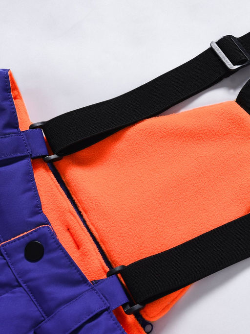 Горнолыжный костюм для мальчика оранжевого цвета 9317O - Valianly фото 17