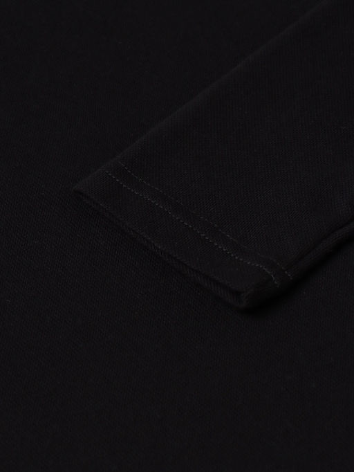 Лонгслив поло мужской MINAKU: Basic line MAN, чёрный, размер 54