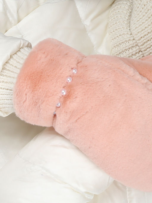 Варежки женские меховые Kim Lin - Dmdbs фото 3