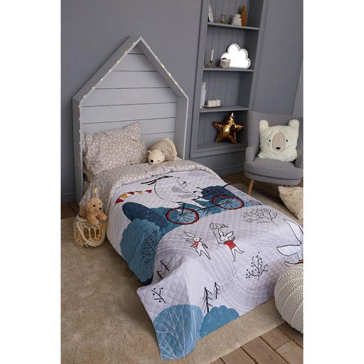 Покрывало Этель 2 сп Brave bear, 180*220 см, микрофибра  фото 10