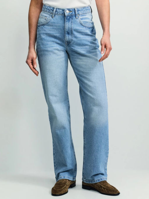 Джинсы straight с высокой посадкой / Zarina  фото 2