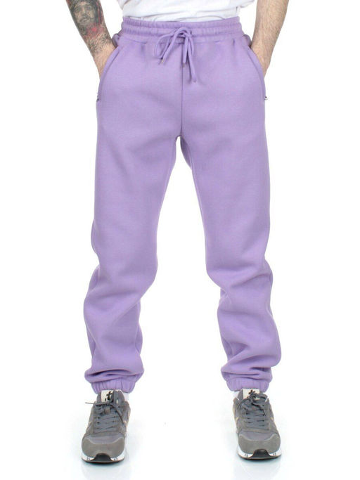 C42BR LILAC Брюки спортивные мужские (90% хлопок, 10% полиэстер) - Fashion фото 2