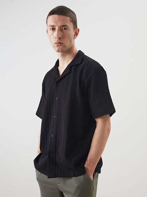 Regular Fit K?sa Kollu Erkek G?mlek