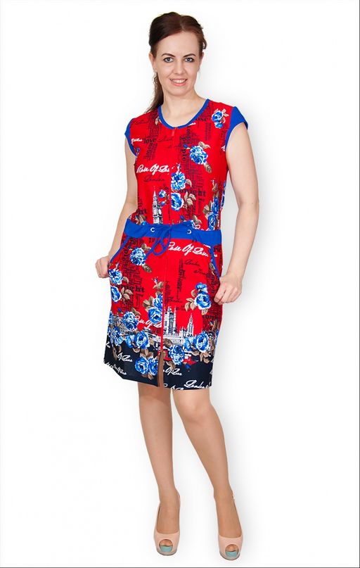 Халат женский на молнии (200-5)