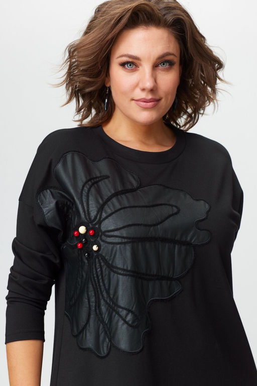 Платье INVITE 4083 черный дизайн - Mira fashion фото 44