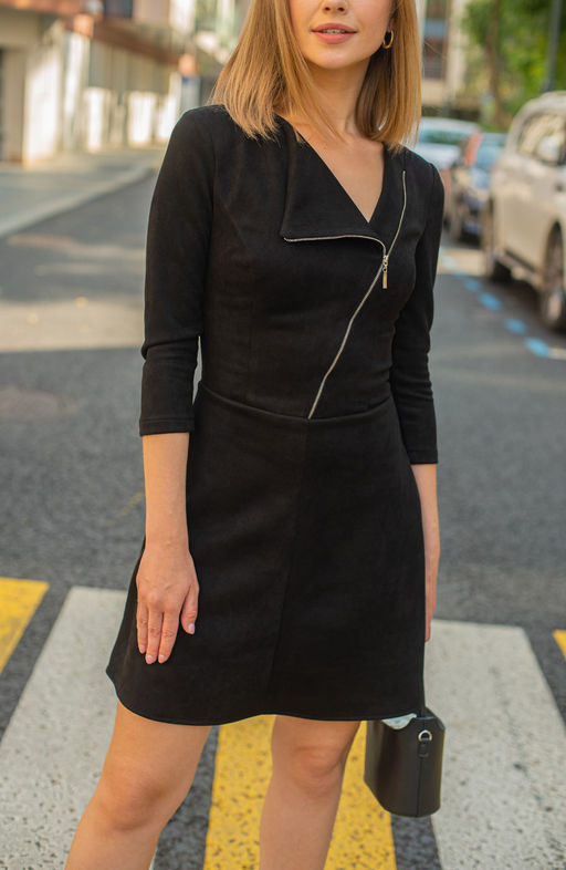 Платье мини - Donna saggia фото 4