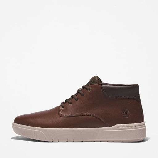 Кроссовки Timberland Seneca Bay Chukka Leather коричневые  фото 3