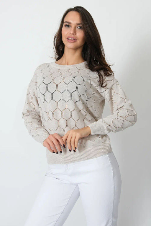 Джемпер М 3083/молочный