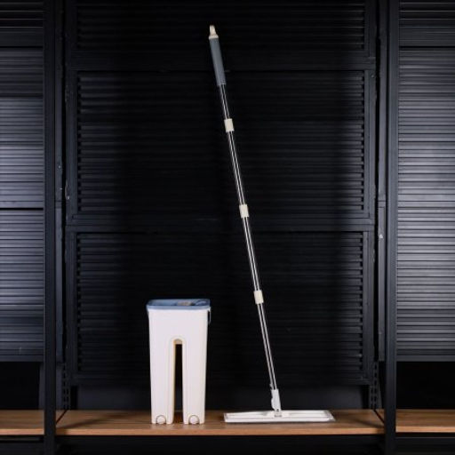 Ведро с вертикальным отжимом и шваброй Моп / S2-2 /уп 24/ бежевый - Галеонтрейд фото 10