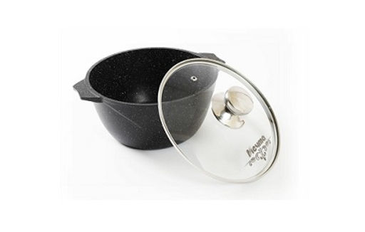 ГРАНИТ BLACK INDUCTION Кастрюля 3,0 л, арт. 43802И