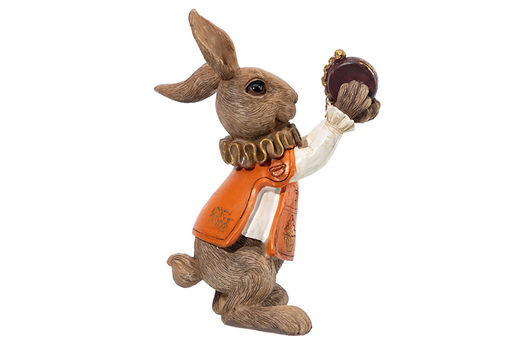 Фигурка декоративная 9,5*7,5*13 см Кролик с часами - Elan gallery фото 16