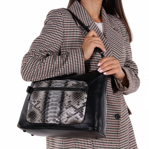 Сумка 58100 black  Velina Fabbiana-Safenta