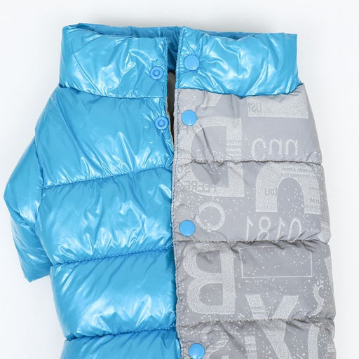 Комбинезон Ультра светоотражающий, размер 10 (ДС 21 см, ОГ 34 см, ОШ 24 см), голубой - Simaland фото 8