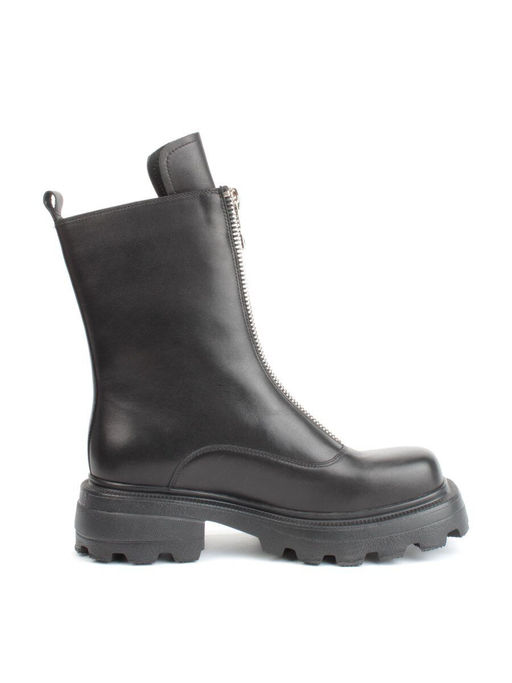 01- D174-G81 BLACK Ботинки демисезонные женские (натуральная кожа) - Фабричный китай фото 12