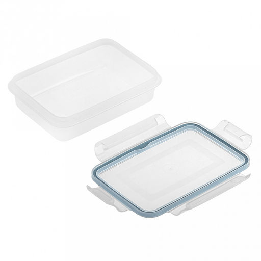 Контейнер для продуктов пластмассовый Экстра ЛОК. Light 0,5л, 15,6х11,2х4,7см, подходит для СВЧ (Россия) - Домашняя мода фото 7