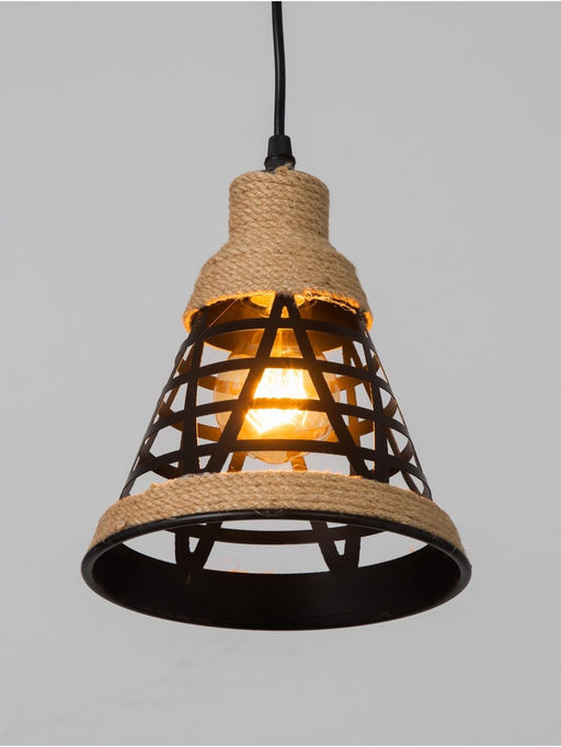 Светильник «Фонарь» 1×40 Вт Е27 черный 18×18×20 см