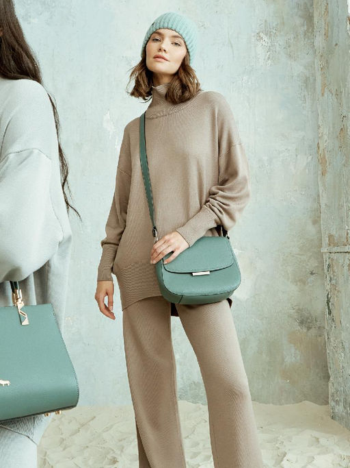 Шапка жен. анг+нейл LB-A53038 mint - Labbra фото 5