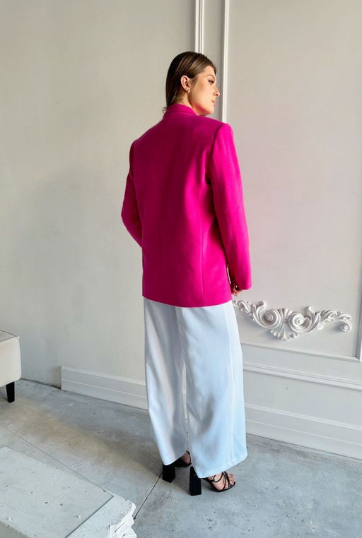 Пальто AURA 7026-164 фуксия  фото 2