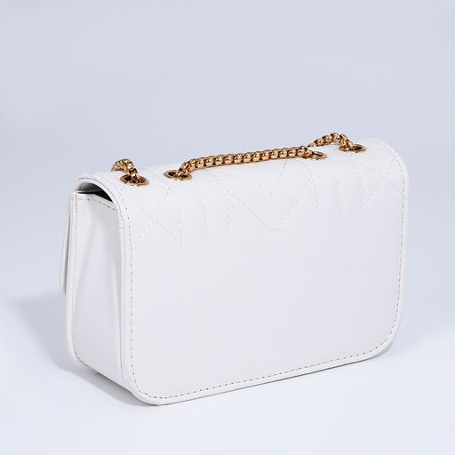 Сумка-мессенджер на клапане, цвет белый - Simaland фото 3