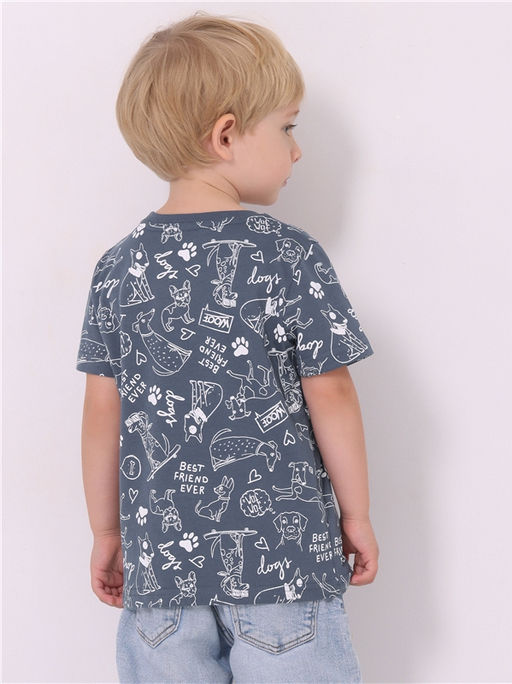 футболка 1ПДФК3585001н - Апрель фото 2