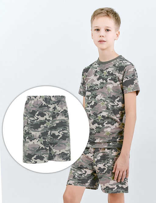 Комплект детский ЗАРНИЦА ЛЕТО с шортами цв.КМФ STAR