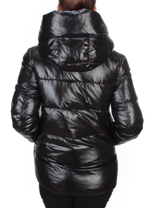 2197-1 BLACK Куртка зимняя женская MONGEDI (200 гр. холлофайбера) - Fashion фото 5