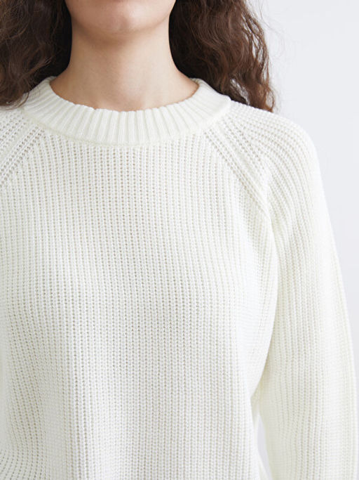 Bisiklet Yaka Kad?n Triko Kazak