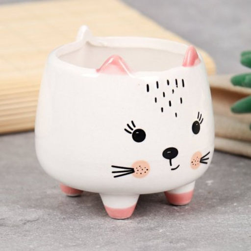 Кашпо 8х6,5х8 см Животные / WN35 /уп 6/96/ (1) - Галеонтрейд фото 5