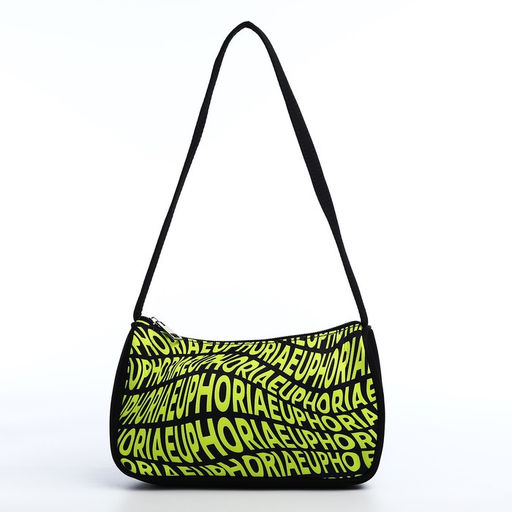 Сумка женская багет из текстиля «Эйфория», 23×13×5 см