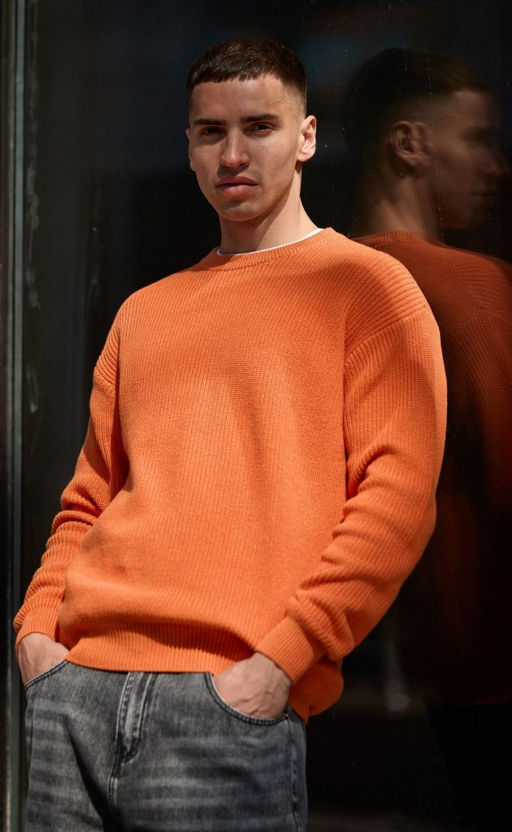 Джемпер P321-15612 orange - Primm фото 12